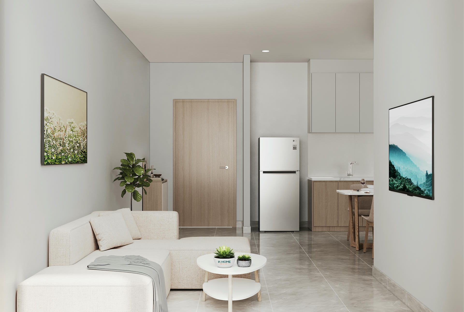 Nhà mẫu K-Home Apartment