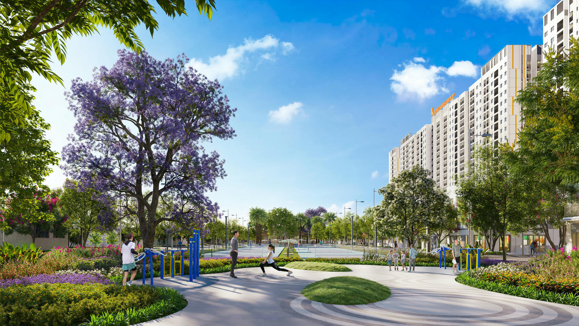 Trường liên cấp Quốc tế Ellite School - Tiện ích K-Home Apartment